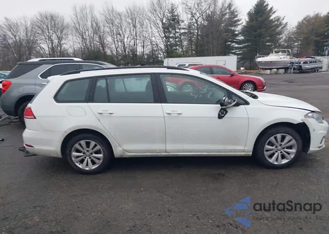 2018 Volkswagen Golf Sportwagen S from USA, damaged, VIN 3VW217AU2JM766601